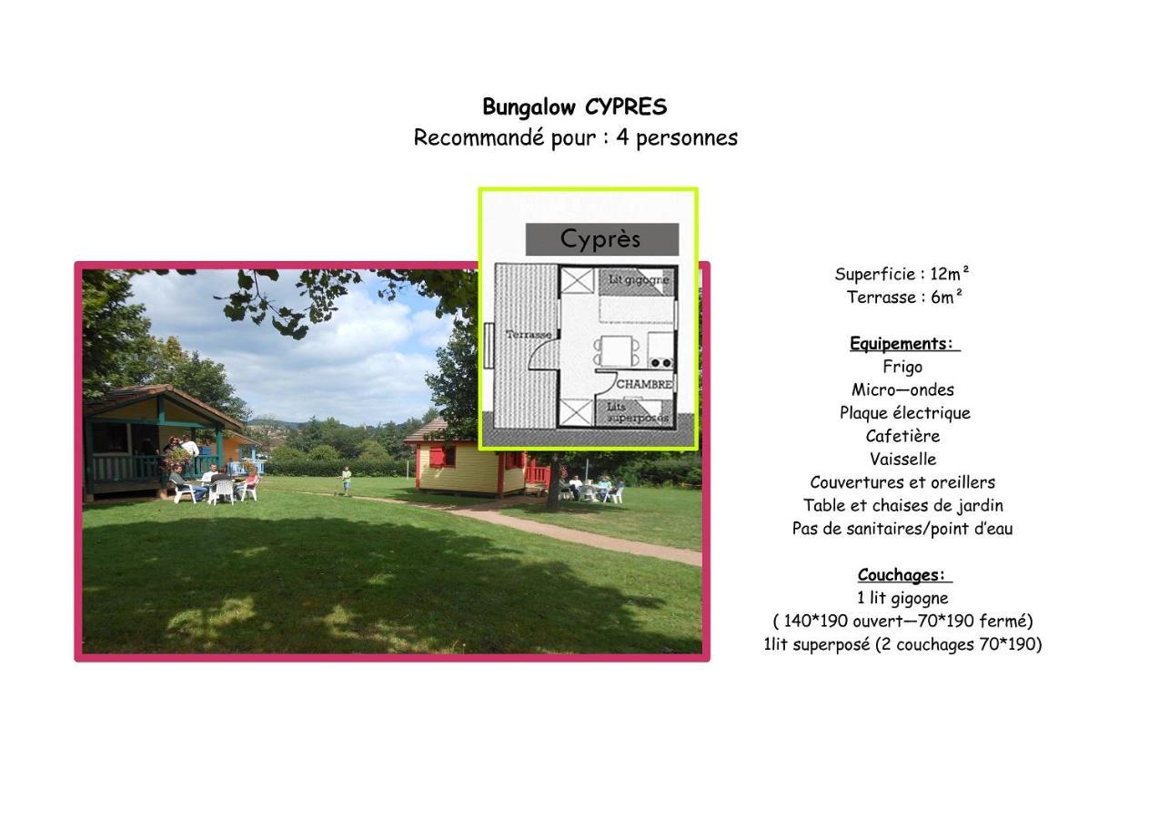 Camping Les Feuilles Chauffailles Exterior photo